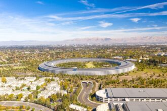 Apple headquarters in Silicon Valley